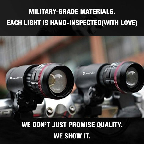 BRIGHTEST BIKE LIGHT ON AMAZON You spent a lot of money on your