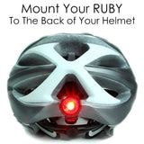 Blitzu RUBY Rechargeable Tail Light - Pro Glow Sports - 4