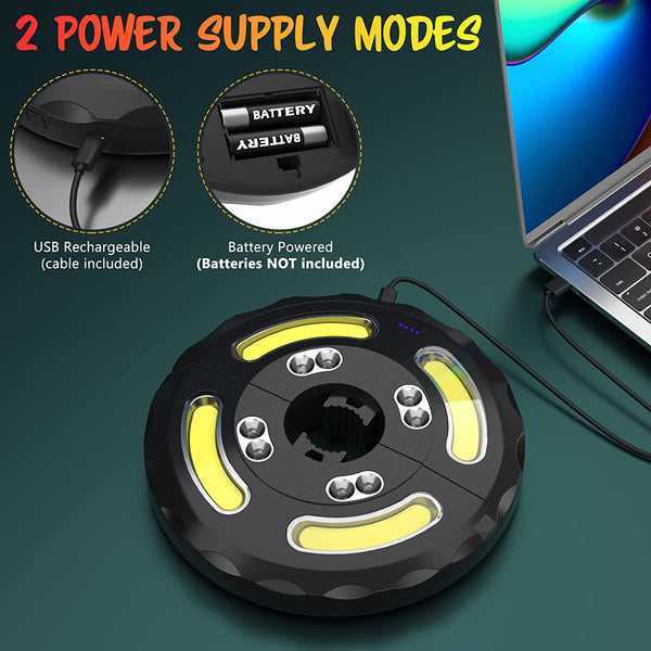 UFO Disc Golf Basket LED Light Pro Glow Sports