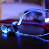 Glowing Earbud Headphones - Pro Glow Sports