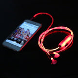 Glowing Earbud Headphones - Pro Glow Sports - 11