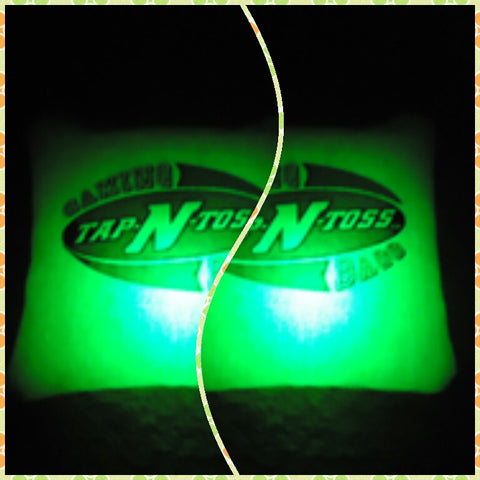 Tap N' Toss Green Bag Lights - Pro Glow Sports - 3