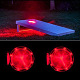 Corn Hole Lights Red - Pro Glow Sports