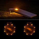 Corn Hole Lights Amber - Pro Glow Sports