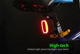 LOPOO Smart Bike Tail Light - Pro Glow Sports - 6