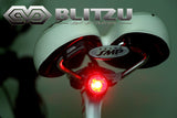 Blitzu RUBY Rechargeable Tail Light - Pro Glow Sports - 3