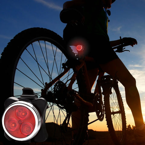 Rechargeable led bike lights on sale