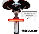 Blitzu Cyborg 168T Rechargeable Tail Light - Pro Glow Sports - 3