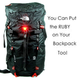 Blitzu RUBY Rechargeable Tail Light - Pro Glow Sports - 5
