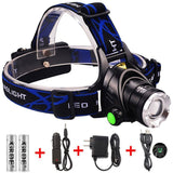 Headlamp 1800 Lumen & Rechargeable - Pro Glow Sports - 1