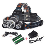 Headlamp 5000 Lumen & Rechargeable - Pro Glow Sports - 1