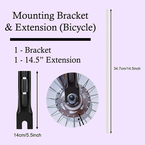 Extension and Bicycle Mount
