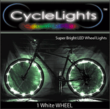 WHITE CycleLights 4.0 - Pro Glow Sports - 1